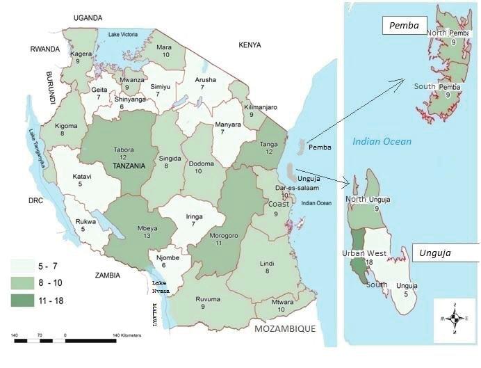 2.4 The Constituencies Under the provisions of Article 75(4) of the Constitution of the United Republic of Tanzania of 1977, the Commission has the authority to review and demarcate the boundaries of