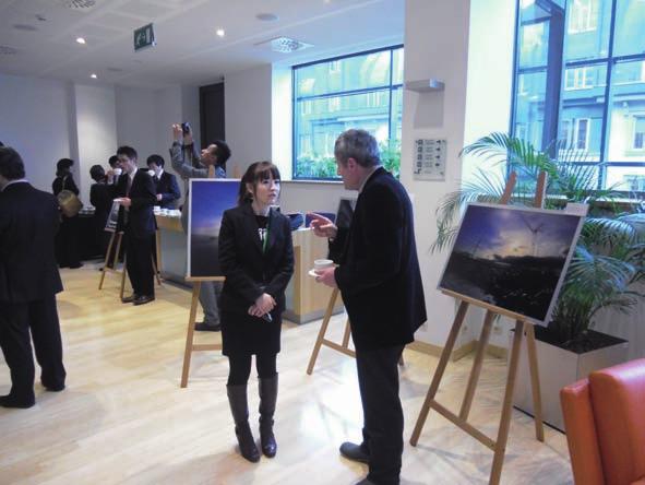 The exhibition was showcased at: - Japan after the tsunami: Tackling the