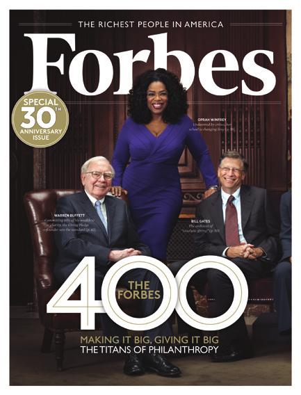 Through our unique platform of print, digital and mobile products, along with leading events, Forbes is changing the way content is