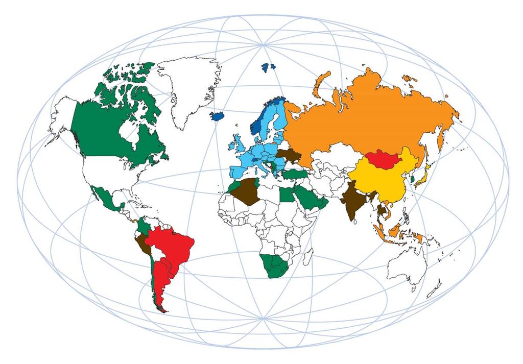 FTA NETWORK - ACROSS EUROPE AND BEYOND EFTA States 4 Iceland, Liechtenstein, Norway and Switzerland.