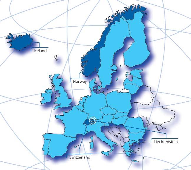 EFTA and the EU 1960 1960 Austria, Denmark, Norway, Portugal, Sweden, Switzerland and the UK establish EFTA EFTA and the EU 2010 1970 Iceland becomes a member of EFTA 1972 Denmark and the UK leave