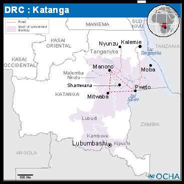DR Congo s neglected Triangle of Death A protection report prepared by the UN Office for the Coordination of Humanitarian Affairs on behalf of the protection cluster in the Democratic Republic of