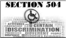 identical bill The Rehabilitation Act of 1973 including Section 504 which