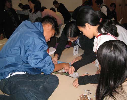 This lecture was followed by a jigsaw puzzle with the objective of allowing the students to discover the conflict management styles of each team member.