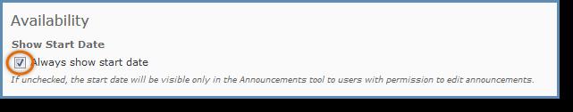 If you are in the Announcements tool, click New Announcement. 2. Enter a Headline. 3. Enter the Content. 4.