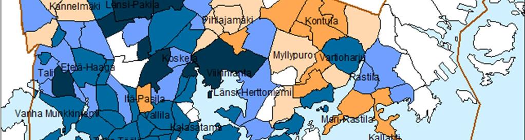Projection for the foreign-language population The projection for the foreign-language population in Helsinki and the Helsinki Region has been drawn up in 2012 in cooperation between the