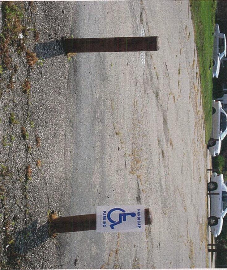 Placement of Handicap Signs Designate the parking space closest to the entrance of the polling
