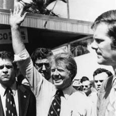 3 AP Jimmy Carter greets supporters in Fort Myers, Florida, as he campaigns through the state in March 1976 George Wallace spoke of creating a better life for both blacks and whites.