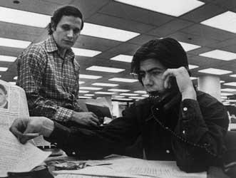 The Watergate Break-In Two Washington Post reporters, Bob Woodward and Carl Bernstein began investigating Given information from secret