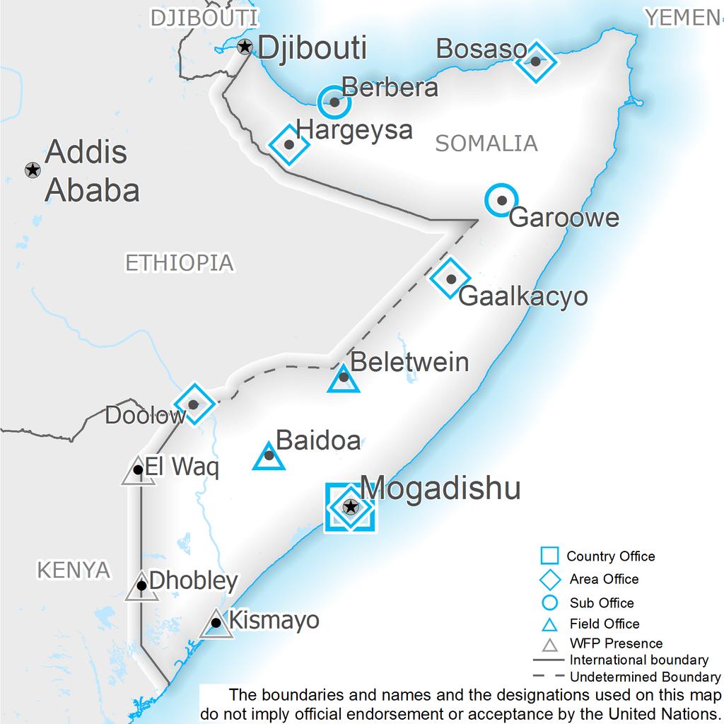 Country Context and WFP Objectives Country Context Over the past 25 years, Somalia has endured violence, political instability as well as environmental and economic shocks resulting in acute hunger