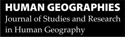 HUMAN GEOGRAPHIES Journal of Studies and Research in Human Geography 6.1 (2012) 59-65. ISSN-print: 1843-6587/$-see back cover; ISSN-online: 2067-2284-open access www.humangeographies.org.
