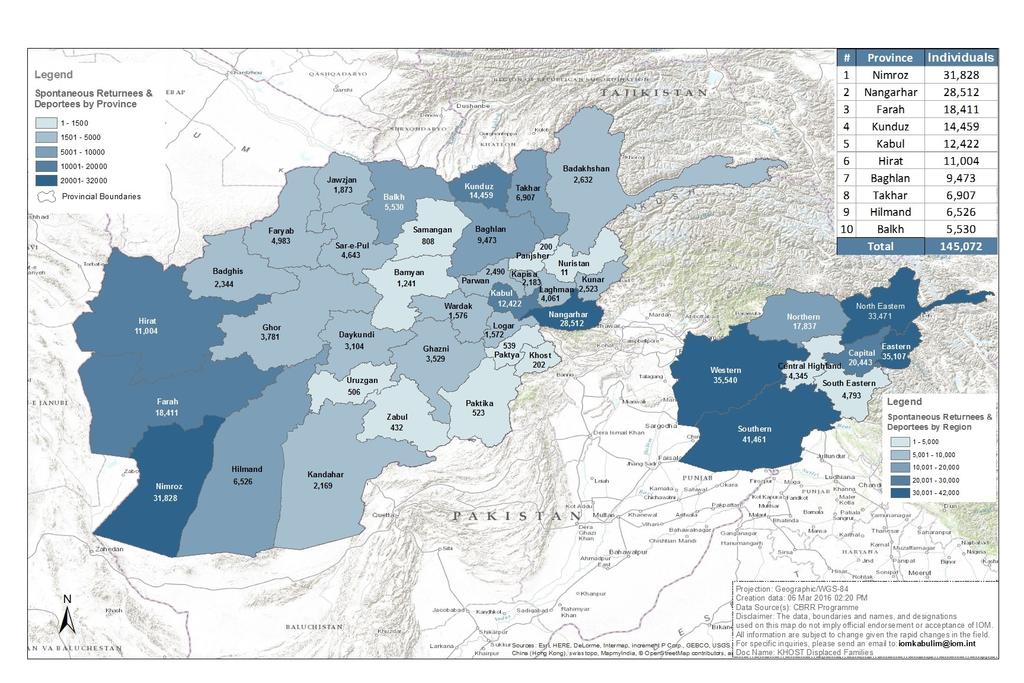 AFGHANISTAN Final Destination of the Undocumented