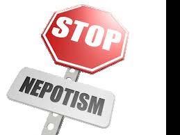 Nepotism O No member of the immediate family of an agency head shall be employed in