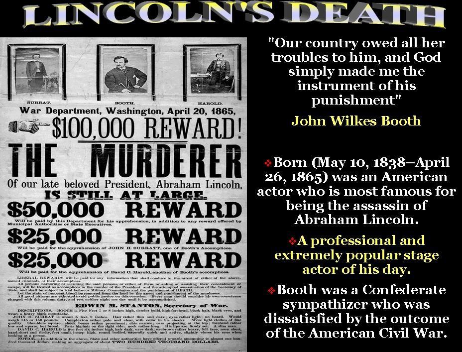 , had plotted to kidnap Lincoln and exchange him for Confederate prisoners of war.