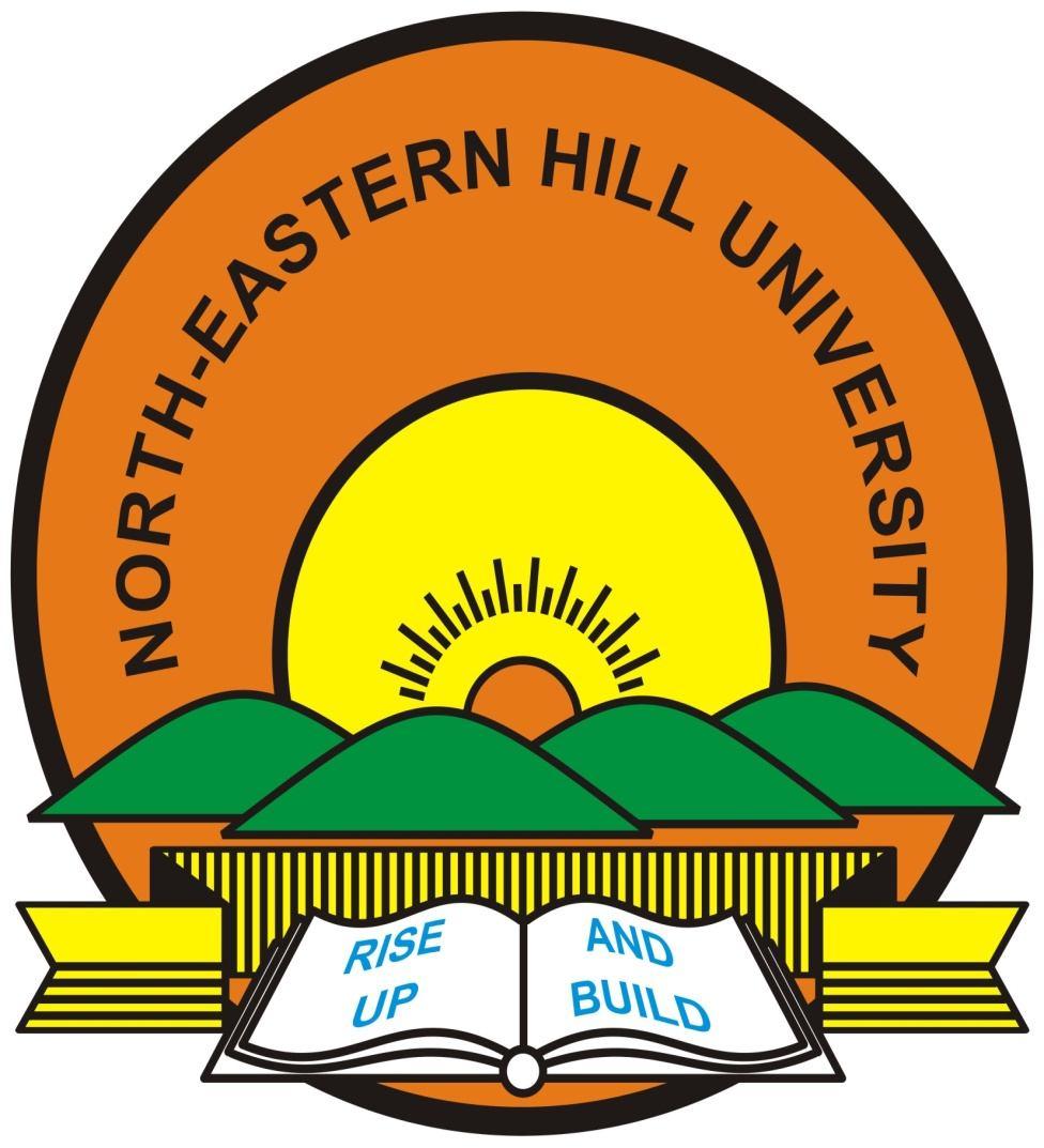 NORTH EASTERN HILL UNIVERSITY TENDER DOCUMENT FOR Minor repairing and painting inside and out side of Warden s quarter no