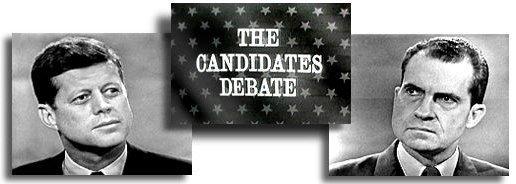 TELEVISED DEBATE AFFECTS VOTE On September 26, 1960, Kennedy and Nixon took part in the first televised debate between presidential candidates