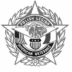 Polish Legion of American Veterans, U.S.A. Emblem The Wreath - Memory of the brave comrades who gave their lives in the service of our beloved country, that we may enjoy the liberty.