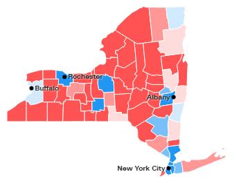 33 Deeper look at precincts in New York Where did that 23%