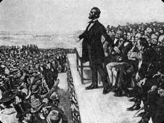 Battle of Gettysburg That fall, Lincoln returned to Gettysburg to give the Gettysburg Address (One of most famous