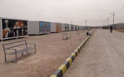 THE SITUATION OF SYRIAN REFUGEES IN THE NEIGHBORING COUNTRIES: FINDINGS, CONCLUSIONS AND RECOMMENDATIONS General view of the Emirates Jordanian camp ternational community.