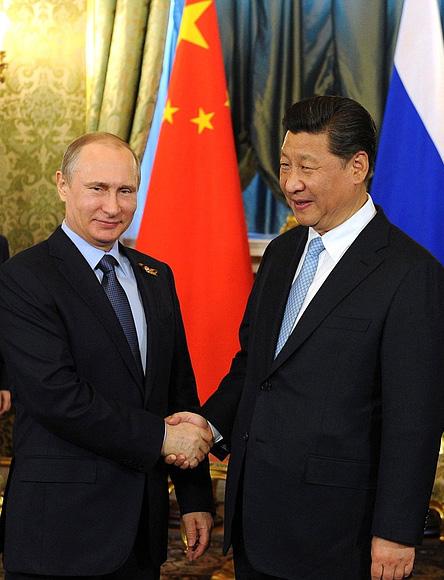 Russia, China, and the West After Crimea Angela Stent Since the onset of the Ukraine crisis, Vladimir Putin has enthusiastically promoted ties with China as an alternative to Russia s adversarial