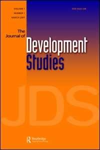 Journal of Development Studies The European Union in Africa: the linkage between security, governance and development from an institutional perspective Journal: Journal of Development Studies