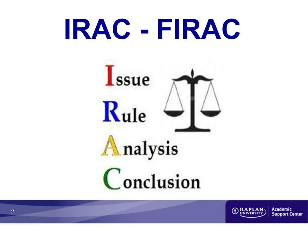 IRAC-FIRAC Issue Rule