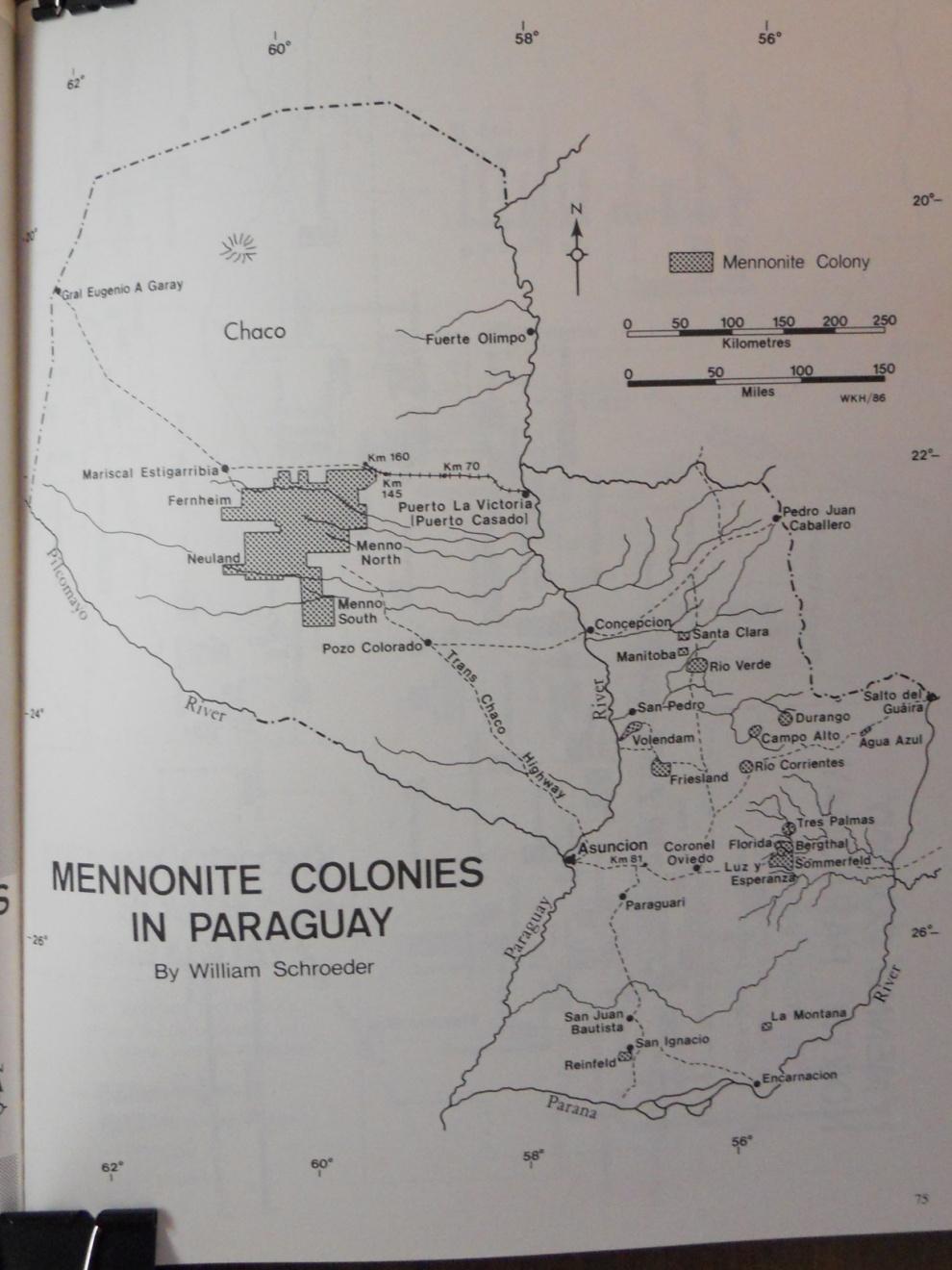 Mennonite colonies, Paraguay (Menn.