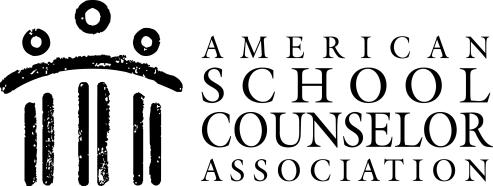 BYLAWS AMERICAN SCHOOL COUNSELOR ASSOCIATION Approved July 2017 ARTICLE I: NAME AND MISSION ARTICLE I, SECTION 1. The name of the Association shall be the American School Counselor Association (ASCA).