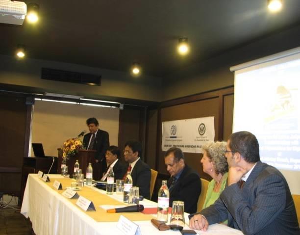 Under its counter-trafficking programme, IOM has been involved in many policy discussions and advocated for the establishment of a National Task Force on Trafficking in Persons.