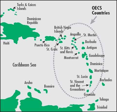 Executive summary Structure of the report This report briefly outlines the observations gleaned from desktop research and a short field visit to the OECS Secretariat with regard to the state of