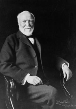 Andrew Carnegie and U.S. Steel Andrew Carnegie, a Scottish immigrant, is known for being a truly self made man.
