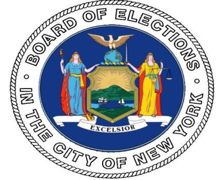 REGISTRATION & VOTING Revised 2/23/2017 Board of Elections in the City of New York 32 Broadway, 7th Floor New York, New York 10004 THIS