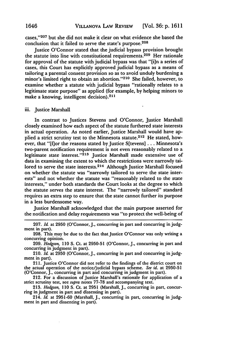 Villanova Law Review, Vol. 36, Iss. 6 [1991], Art. 6 1646 VILLANOVA LAW REVIEW [Vol. 36: p.