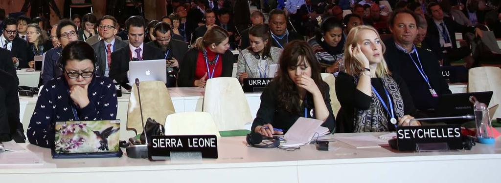 FROM BALI TO MARRAKECH: A DECADE OF INTERNATIONAL CLIMATE NEGOTIATIONS UNFCCC HIGHLIGHTS FROM 2007 TO 2016 (CONTINUED) 2012 DOHA CLIMATE GATEWAY: Parties adopt a package of decisions, comprising