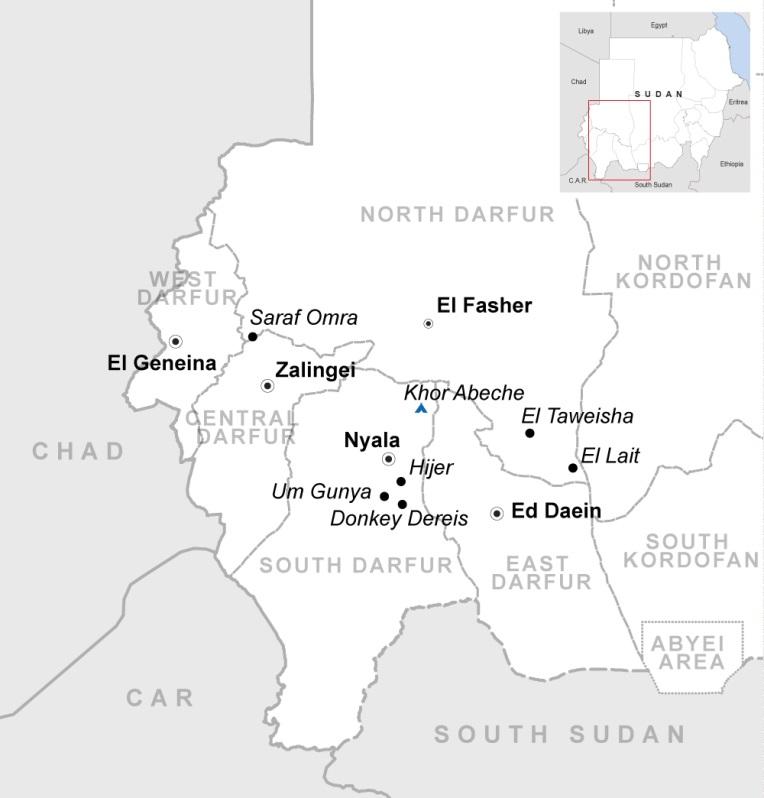 Darfur: New displacement first quarter 2014 Situation Report No. 1 (as of 24 March 2014) This report is produced by OCHA Sudan in collaboration with humanitarian partners. It was issued by OCHA Sudan.