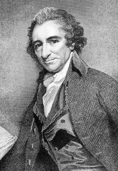 Thomas Paine English/American Political Philosopher 1737 1809 CE Religion: Thomas Paine was a Quaker.