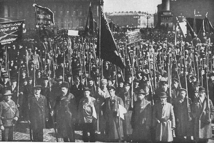 The November (October) Revolution Council of People s Commissars All private property of