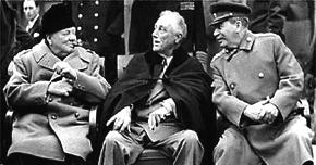 Yalta: February, 1945 y y y y FDR wants quick Soviet entry into Pacific war.