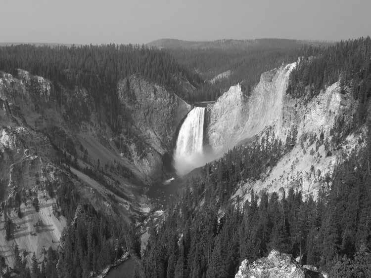 Figure 2. Grand Canyon of the Yellowstone River, Yellowstone National Park. National Park Service photo by Jonathan Putnam, NPS Office of International Affairs.