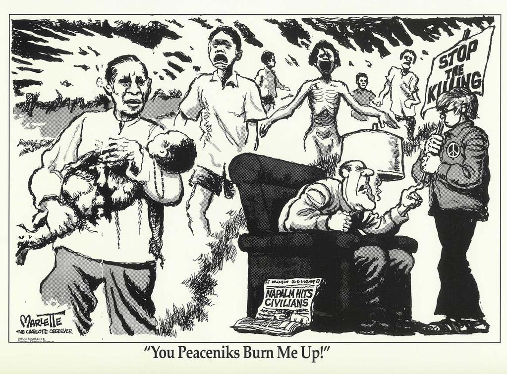 You Peaceniks Burn Me Up!. Issues of our Times in Cartoons (Highsmith Inc. 1995.).