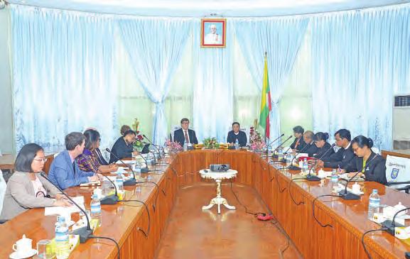 2 National 2 nd steering committee meeting held on rule of law and human rights The second steering committee meeting for the project on the rule of law and human rights, presided over by U Tun Tun