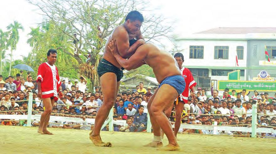 14 December 2017 rakhine News 7 Sittway observes Rakhine National Day with traditional Kyin wrestling Competitions To mark the 43 rd Rakhine State Day, Rakhine traditional Kyin wrestling competitions