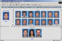 Facial recognition Analyzes features of the face and/or the relative distances between