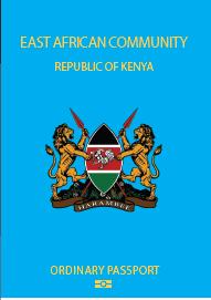 Kenyan EA e-passport Laser Engraved Personalization