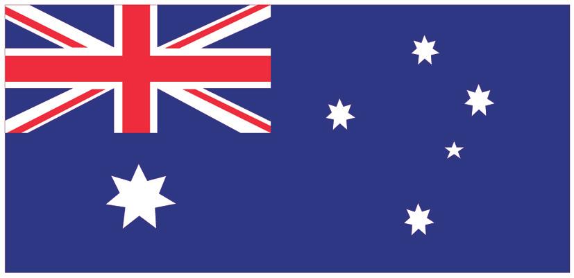 Questions 29 to 31 Below is a picture of the Australian flag. It was selected as the winning design from a public competition and first raised on 3 September 1901.