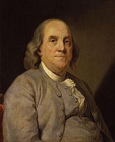Franklin County Founding Father Benjamin Franklin