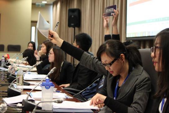 THE HONG KONG MODEL UNITED NATIONS CONFERENCE 2015 The annual international Model United Nations Conference was successfully held from 13 th to 16 th