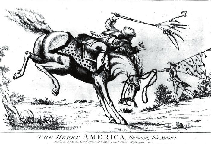 ate PRTIE LIFORNI ONTENT STNR 8.1.3 Effects of the merican Revolution irections: hoose the letter of the best answer. Use the cartoon to answer questions 1 and 2.
