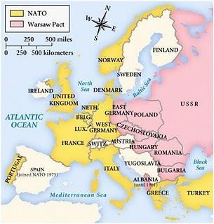 What was NATO? The North Atlantic Treaty Organisation (NATO) was formed in April 1949 by the Western powers.
